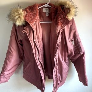 Forever 21 pink Winter Coat